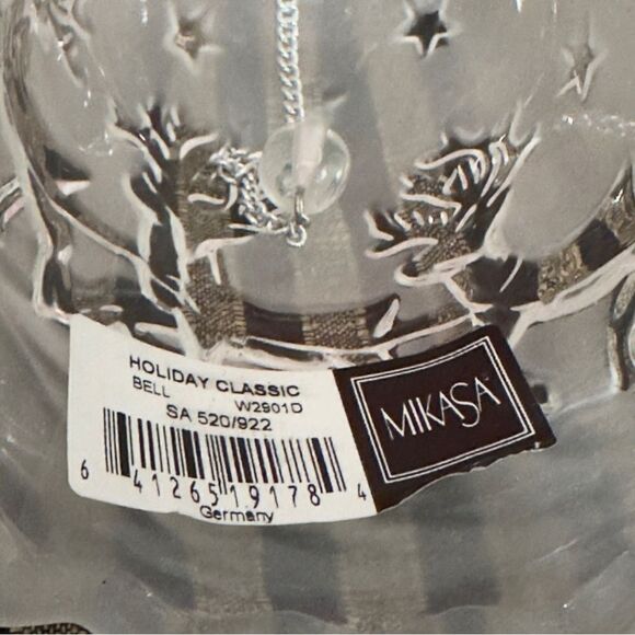 Mikasa Holiday Classics Christmas Bell Made in Germany - Picture 13 of 13